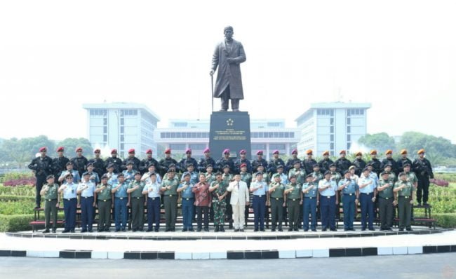 TNI dan Kemhan Bertekad Wujudkan Postur Pertahanan Negara Yang Handal 21