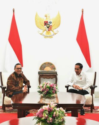 Presiden Jokowi dan Zulkifli Hasan Bertemu Bahas Tantangan dan Visi Bangsa 2