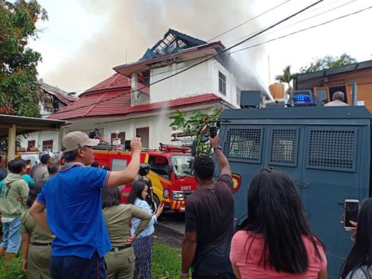 Pengakuan Novel di Hadapan Kapolda Terkait Terbakarnya Asrama Papua di Tomohon 2