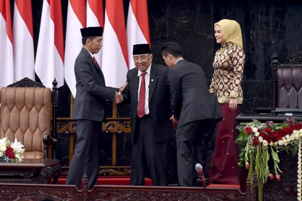 Presiden Jokowi Hadiri Pelantikan Anggota Legislatif Periode 2019-2024 1