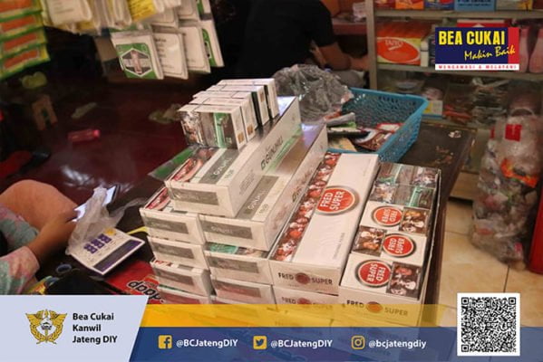 Bea Cukai dan TNI Kembali Sita Rokok Ilegal Rp 2.66 Milyar 1