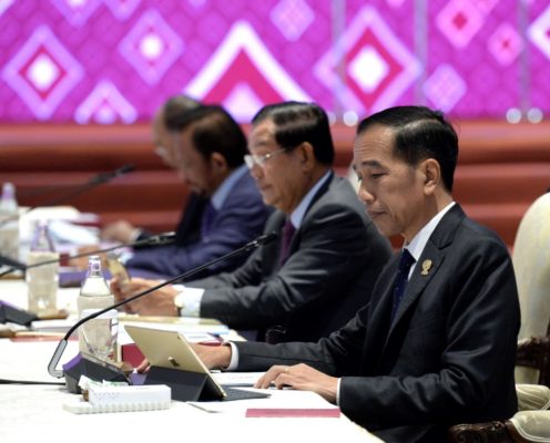 Presiden Joko Widodo Hadiri Sesi Pleno KTT ke-35 ASEAN di Bangkok 1