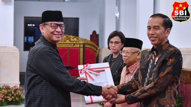 Presiden Jokowi Serahkan DIPA dan TKDD Tahun 2020 1