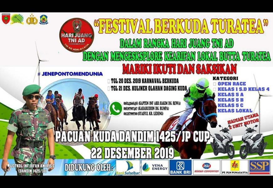 Ingin Makan Daging Kuda? Kunjungilah Festival Berkuda Turatea di Jeneponto 2