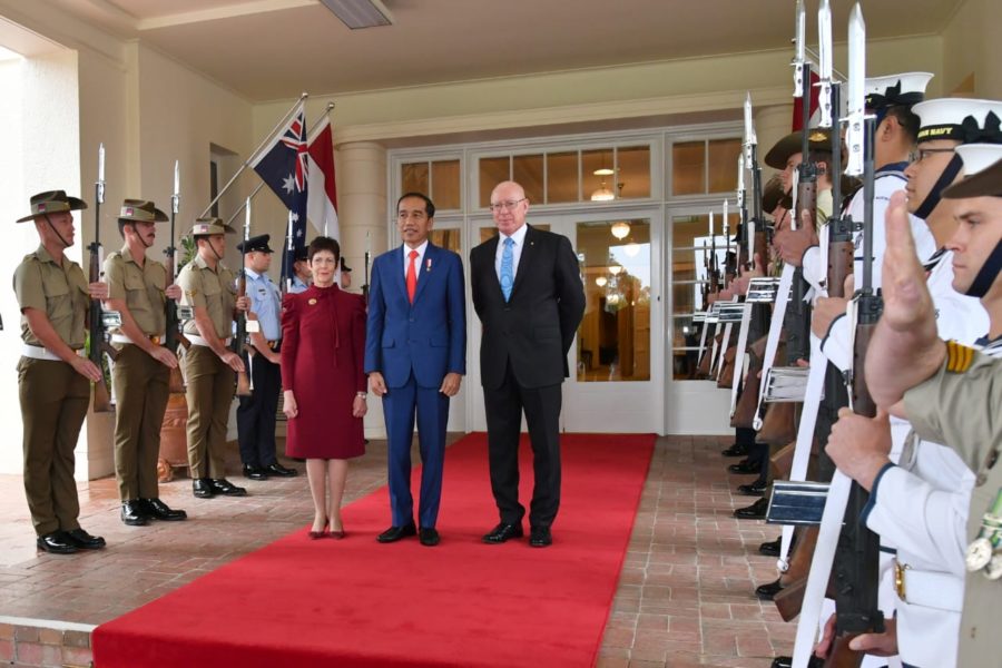 Presiden Jokowi Disambut Upacara Kenegaraan di Canberra 2