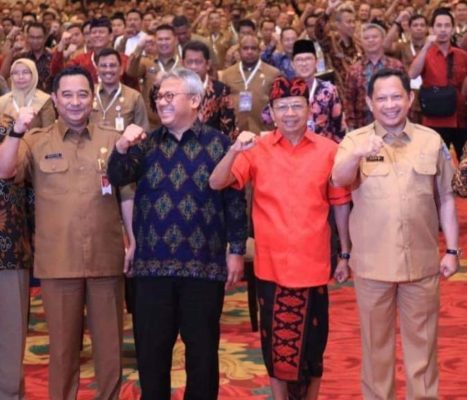 Gubernur Wayan Koster Menyampaikan Apresiasinya Atas Penyelenggaraan Rapat Koordinasi di Bali 1
