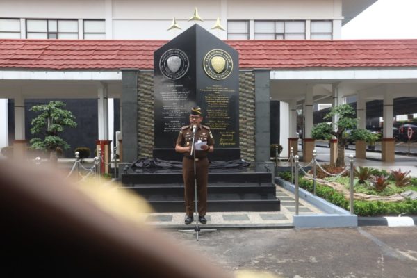 Menjaga dan Memelihara Komitmen Bersama,Badiklat Bangun Monumen WBK/WBBM 2