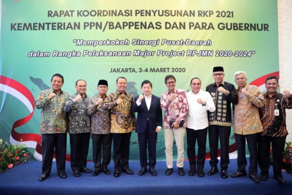 Gubernur Hadiri Rakor Dengan Menteri PPN/Bappenas Bahas RKP Prioritas 2021 2