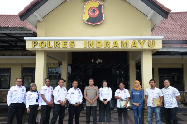 Kapolres Indramayu Sambut Hangat Kunjungan Kornas TRC PA Dan Tim 19