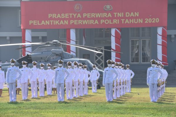 97 Calon Perwira Remaja AAL, Ikuti Gladi Bersih Upacara Prasetya Perwira TNI 2020 20