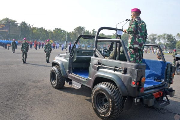 Brigif 2 Marinir Gelar Lomba Binsat Batalyon Unggul 18