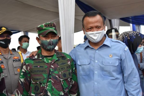 Danrem 082/CPYJ Dampingi Kunjungan Kerja Menteri Kelautan Dan Perikanan 19