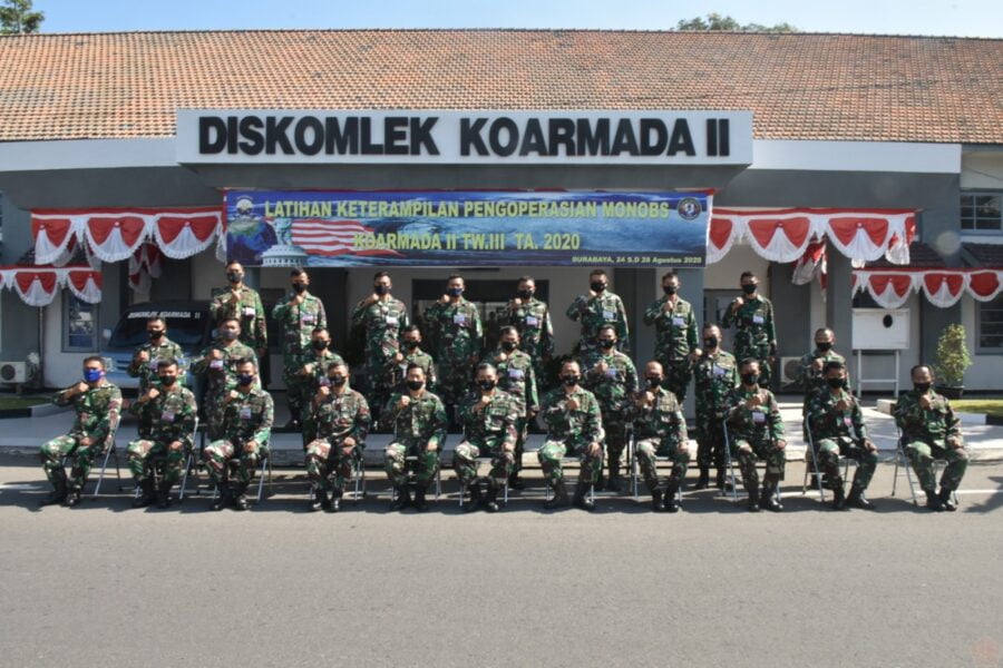 Diskomlek Koarmada II Buka Latihan Pengoperasian Monobs 1
