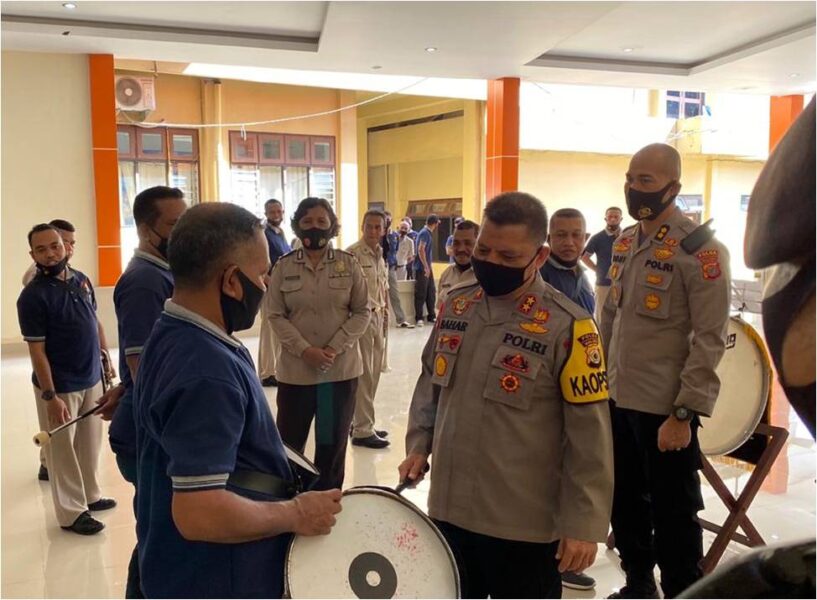 Kapolda Maluku Irjen Pol Baharudin Djafar Cek Kesiapan Korsik Polda Maluku Jelang HUT RI Ke-75 4
