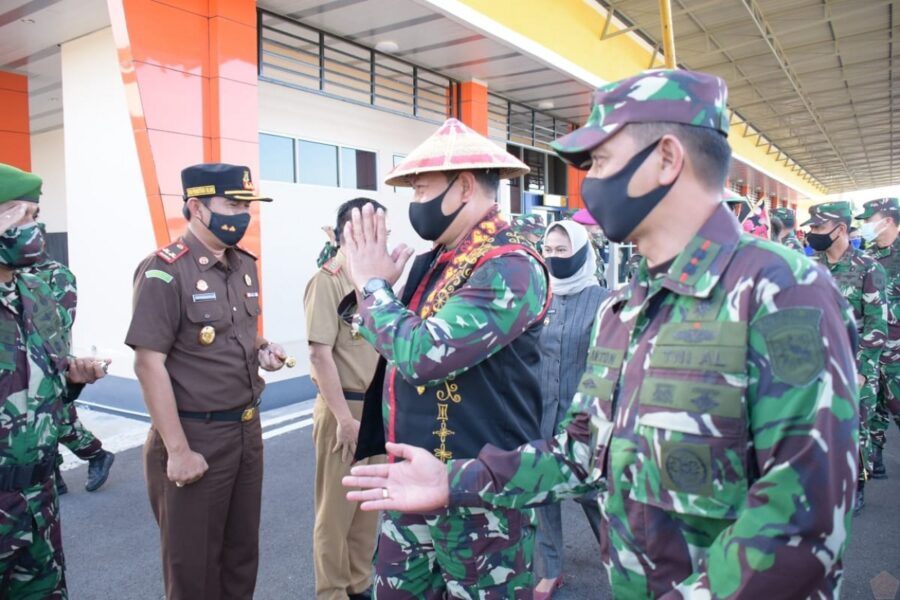 Pangkoarmada II, Dampingi Kasal Kunjungan Kerja Ke Lanal Nunukan 3