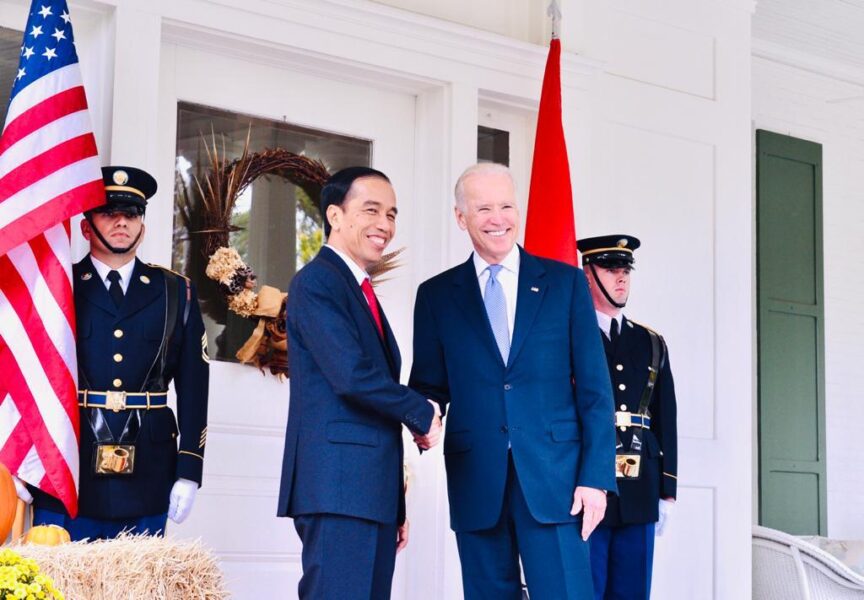 Presiden Jokowi Sampaikan Ucapan Selamat Atas Pelantikan Joe Biden & Kamala Harris 2