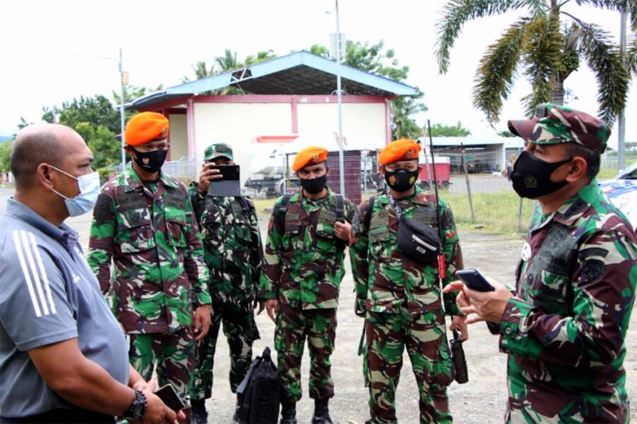 Danwing II Paskhas Memberangkatkan Pasukan Penanggulangan Bencana Ke Mamuju 4