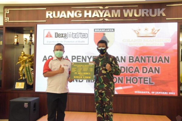 Berperang Lawan Pandemi, Kodam Dapat Dukungan Obat dan Alat Kesehatan 17