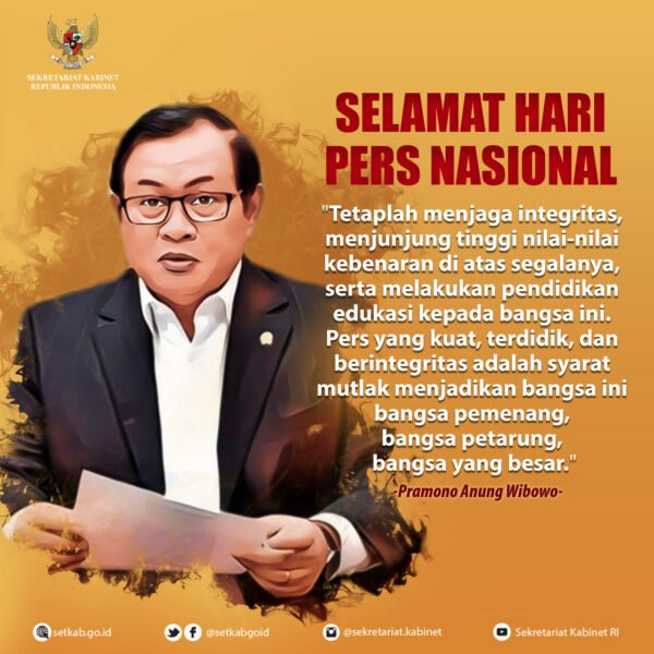 Peringatan Hari Pers Nasional 2021, Seskab: Tetap Jaga Integritas dan Junjung Tinggi Nilai Kebenaran 2
