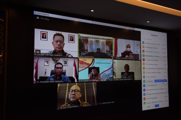 Menko Perekonomian : KNKG Miliki Peran Strategis dalam Penanganan Pandemi & PEN 1