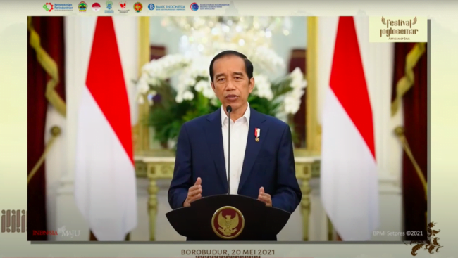 Buka Festival Joglosemar, Presiden: Beri Tempat Terbaik untuk Produk UMKM 1
