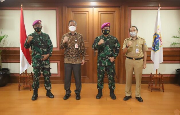Courtesy Call Danyonmarhanlan III Ke Kantor Wali Kota Jakarta Utara 1