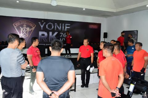 Danyontaifib 3 Mar Pasmar 3 Ikuti Olahraga Bersama Panglima TNI 113
