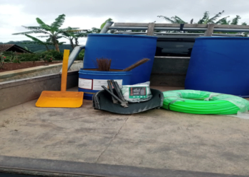 Matrial pembangunan Pondok pesantren Al Hikmah Dusun Calingcing panawangan diduga digaruk maling 13