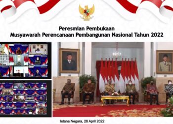 Buka Musrenbangnas 2022, Presiden Sampaikan Tujuh Arahan Hadapi Gejolak Ekonomi Global 1
