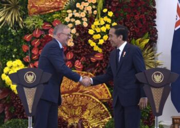 Bertemu PM Australia, Presiden Jokowi Bahas Penguatan Kerja Sama Ekonomi Hingga Perubahan Iklim 1