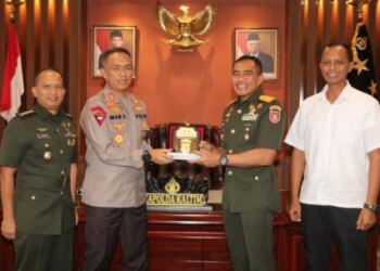 Kapolda Kaltim Terima Audiensi Pangdam VI/Mulawarman Guna Tingkatkan Soliditas dan Sinergitas TNI-Polri 1