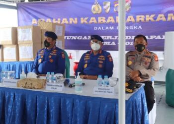 Kabaharkam Polri Berikan Arahan Kepada Personil Polda Kaltim 16