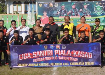 Kapolda Kalteng Apresiasi Liga Santri Korem 102/Panju Panjung 1