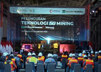 Presiden Jokowi Luncurkan 5G Mining Pertama di Asia Tenggara 1