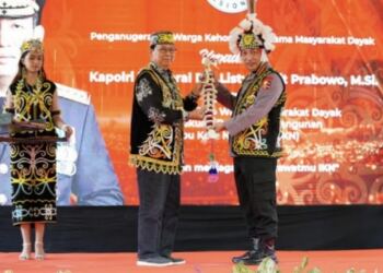 Polri dan Majelis Adat Dayak Nasional Sinergi Berkomitmen Kawal Pembangunan IKN 1