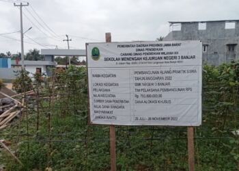 Pembangunan Di SMKN 3 Banjar Telah Selesai Di Laksanakan 2