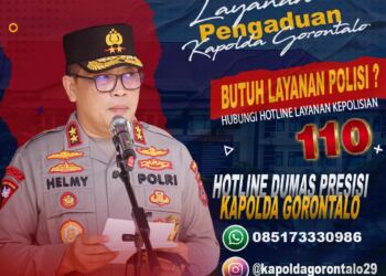 Kapolda Gorontalo Buka Hotline Pengaduan Masyarakat 1