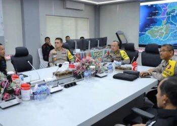 Irwasum dan Kakorlantas Polri Cek Kesiapan Penggunaan Teknologi Face Recognition Command Center 21