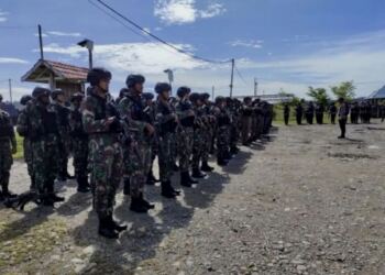 Atasi Kerawanan di Kenyam, Yonif R 514 Kostrad Tingkatkan Pengamanan 1