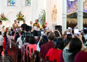 Kunjungi Gereja di Sekitar Kota Bogor, Presiden Ucapkan Selamat Natal bagi Umat Kristiani 1