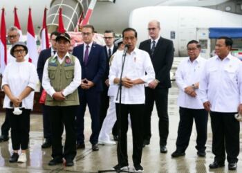 Presiden Lepas Bantuan Kemanusiaan untuk Korban Gempa di Turki dan Suriah 21
