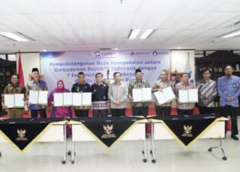 Tingkatkan Kualitas Penyelenggaraan Pelayanan Publik, Ombudsman RI Teken MoU dengan 7 Pemda di Provinsi Riau 1