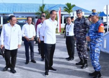 Tiba di Malinau Presiden Akan Groundbreaking PLTA Mentarang Induk di Kaltara 21