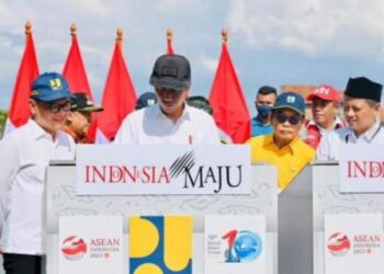 Presiden Resmikan Empat Infrastruktur Pengendali Banjir dan Pengurai Macet di Jabar 18