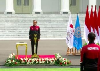 Presiden Jokowi Resmi Lepas Kontingen Indonesia ke SEA Games 14