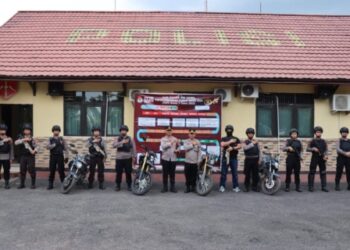 Hadir Untuk Memberikan Rasa Aman di Tengah Masyarakat, Team URC di Bentuk Langsung Kapolres Melawi 18