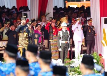Panglima TNI Ikuti Peringatan Hari Lahir Pancasila di Monas 17