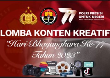 Peringati Hari Bhayangkara Ke-77, Peserta Lomba Konten Kreatif Polri 2023 Capai 730 Orang 18