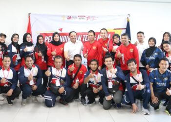 Bapas Jakarta Barat Sukses Selenggarakan Turnamen Tenis Meja, Menyambut Peringatan Hari Dharma Karya Dhika ke-78 16