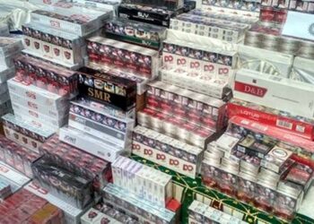 Polisi Amankan 4 Tersangka Penjual Rokok Ilegal di Pandeglang, 16 Ribu Bungkus di Sita 21